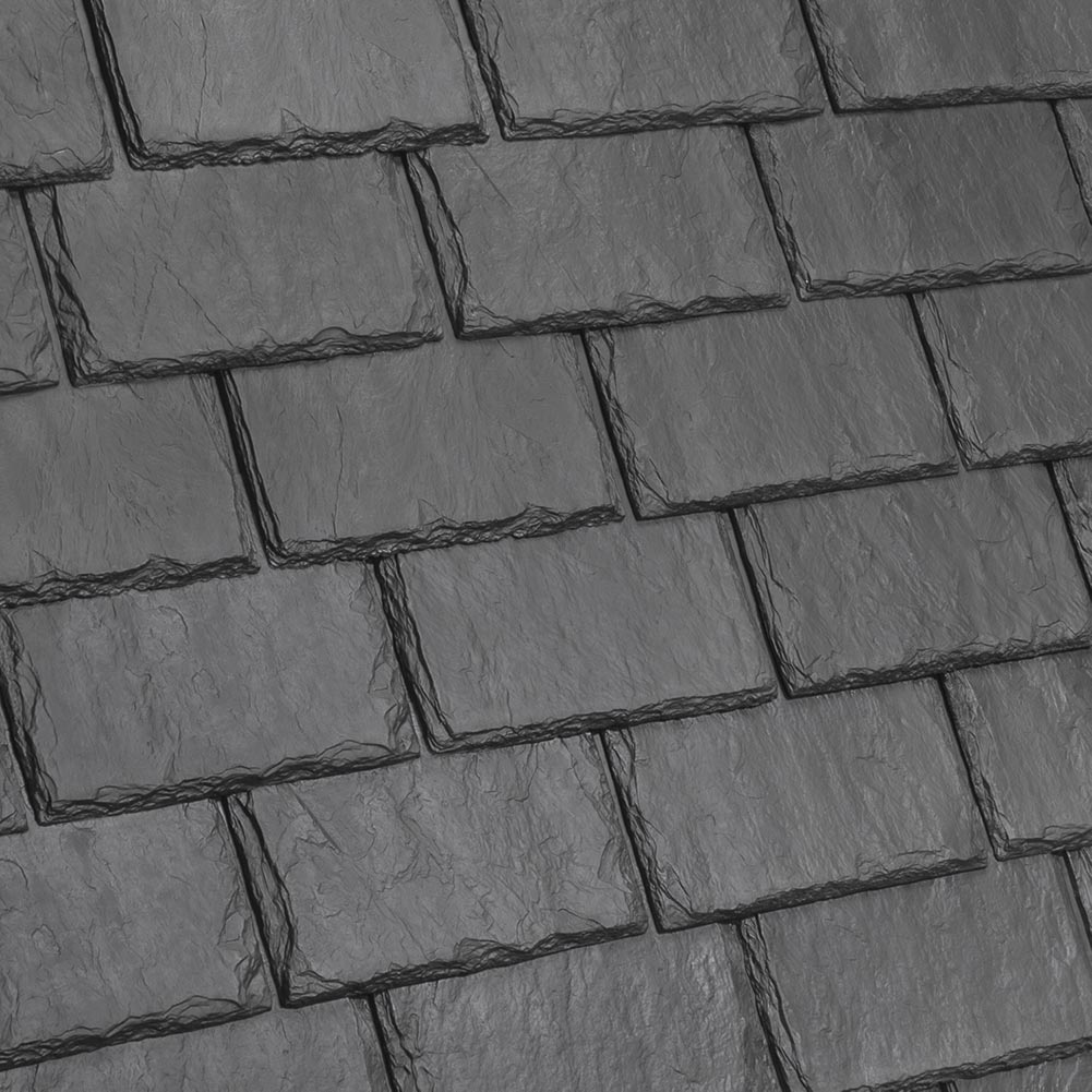 DaVinci Roofscapes Single-Width Slate Slate Gray Cool Swatch